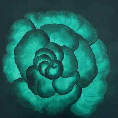 Original Abstract Botanic Paintings by Alexandra Gunnarsson