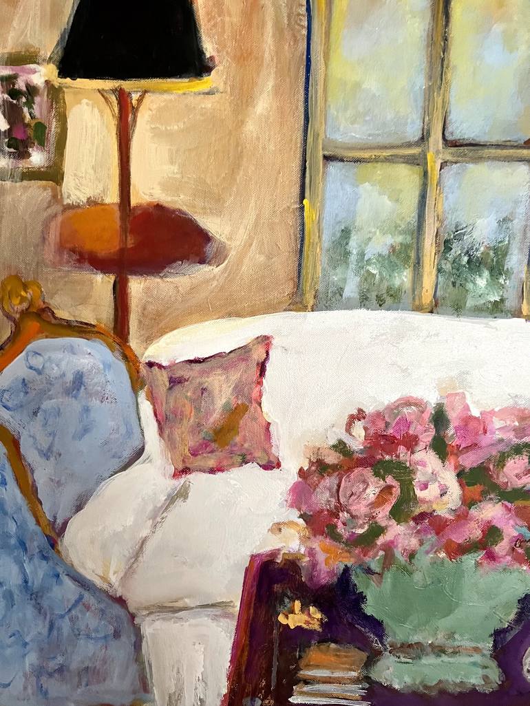 Original Impressionism Home Painting by Sandy Welch