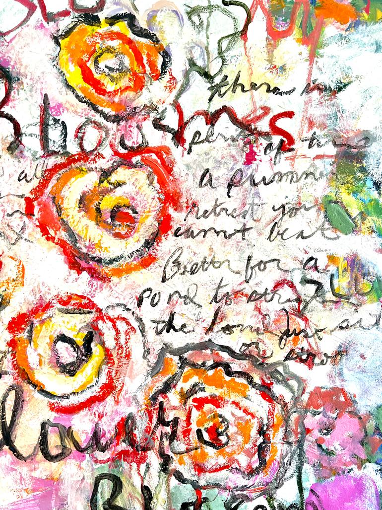 Original Abstract Expressionism Abstract Painting by Sandy Welch