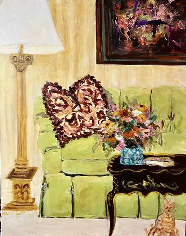 Print of Fine Art Interiors Paintings by Sandy Welch