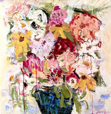 Original Floral Paintings by Sandy Welch