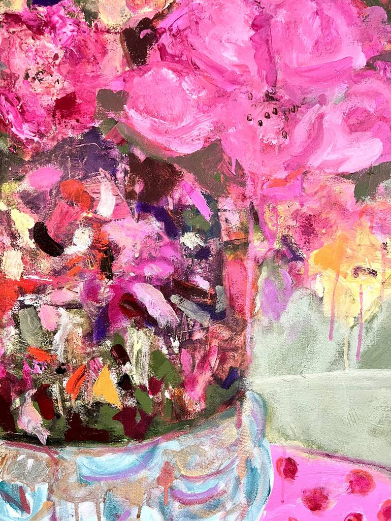 Original Floral Painting by Sandy Welch