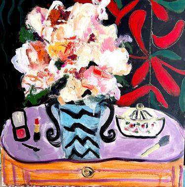 Original Impressionism Still Life Paintings by Sandy Welch