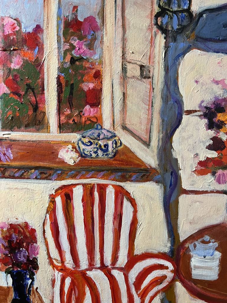 Original Impressionism Home Painting by Sandy Welch