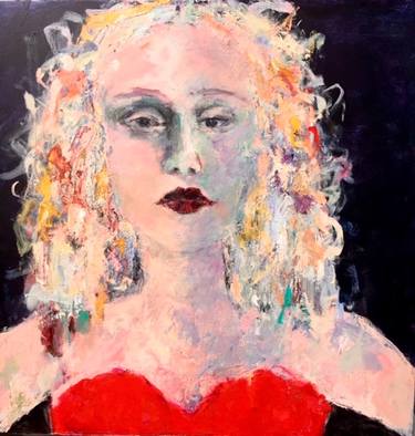 Original Abstract Expressionism Fashion Paintings by Sandy Welch