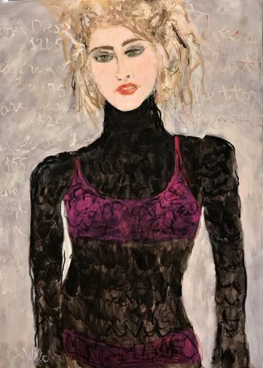 Print of Figurative Fashion Paintings by Sandy Welch