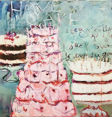 Print of Abstract Food & Drink Paintings by Sandy Welch