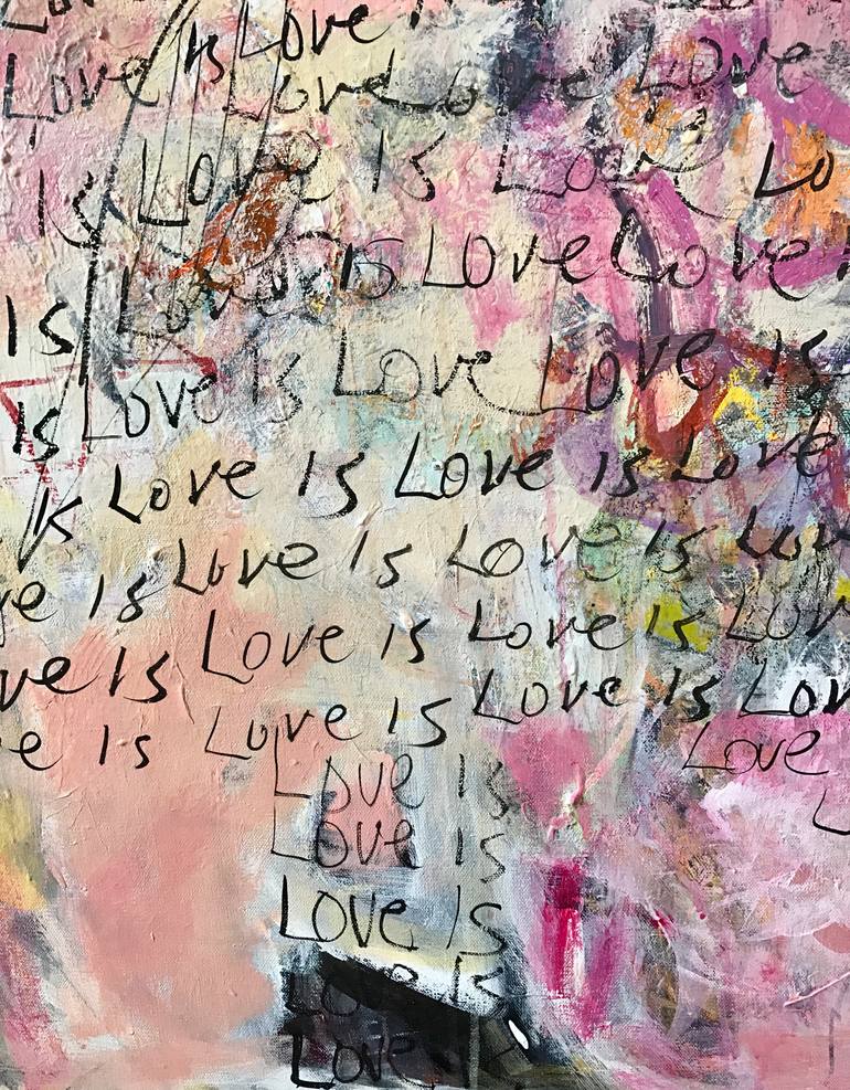 Original Expressionism Abstract Painting by Sandy Welch