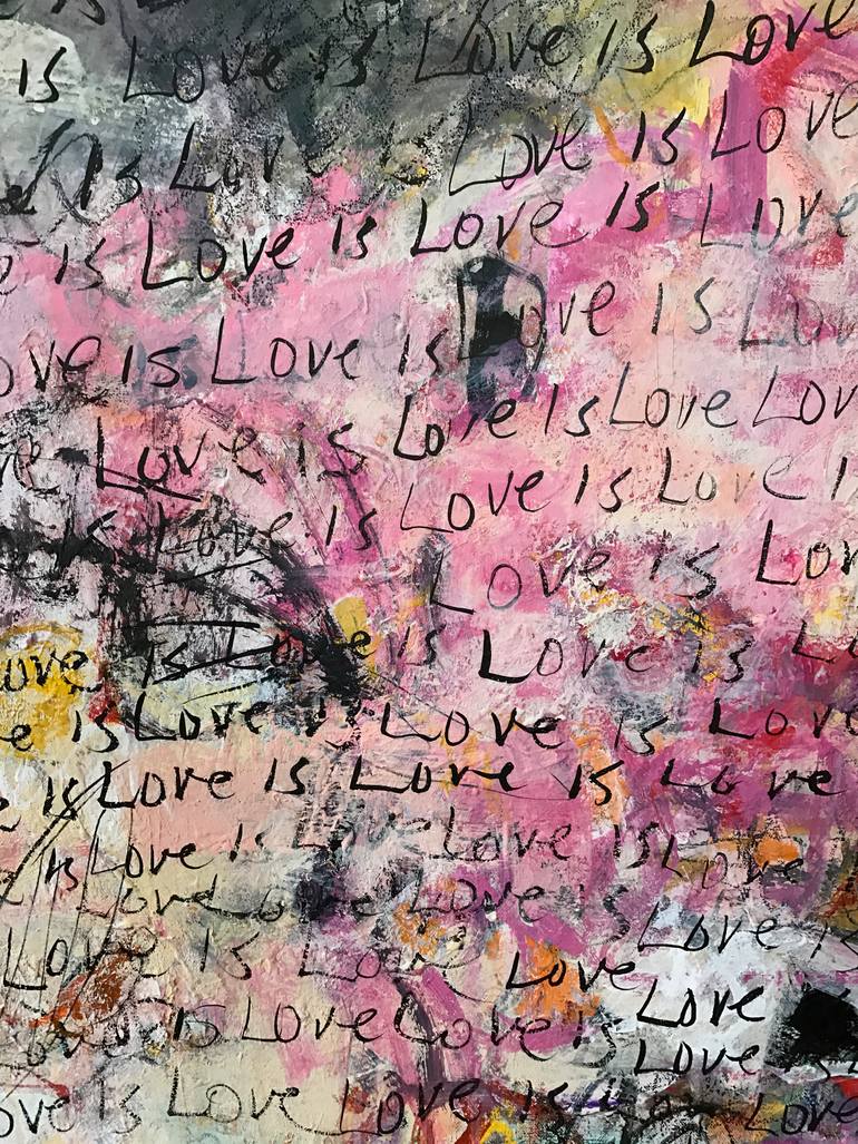 Original Expressionism Abstract Painting by Sandy Welch