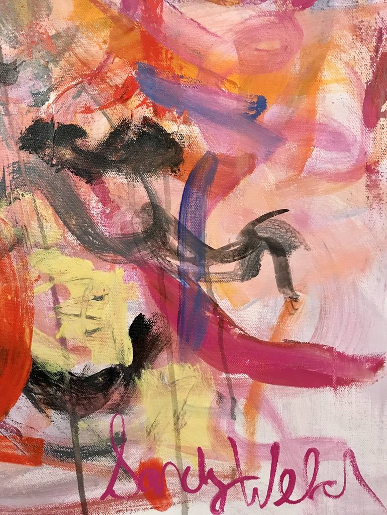 Original Abstract Painting by Sandy Welch