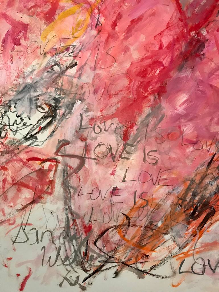 Love Is Love Painting by Sandy Welch Saatchi Art