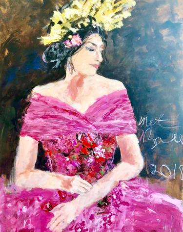 Print of Figurative Fashion Paintings by Sandy Welch