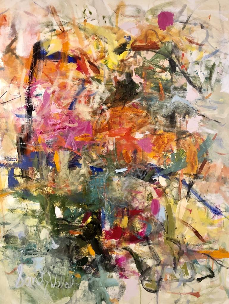 Print of Abstract Expressionism Abstract Paintings by Sandy Welch