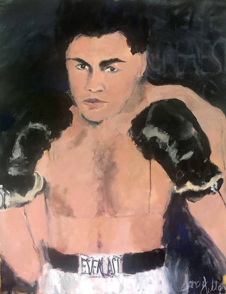 Print of Figurative Portrait Paintings by Sandy Welch