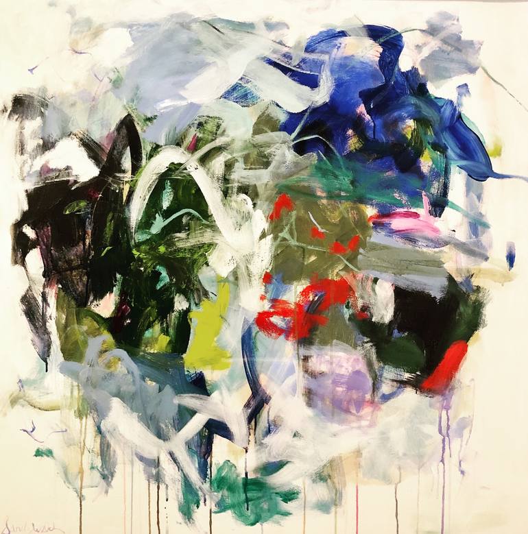 Print of Abstract Expressionism Abstract Paintings by Sandy Welch