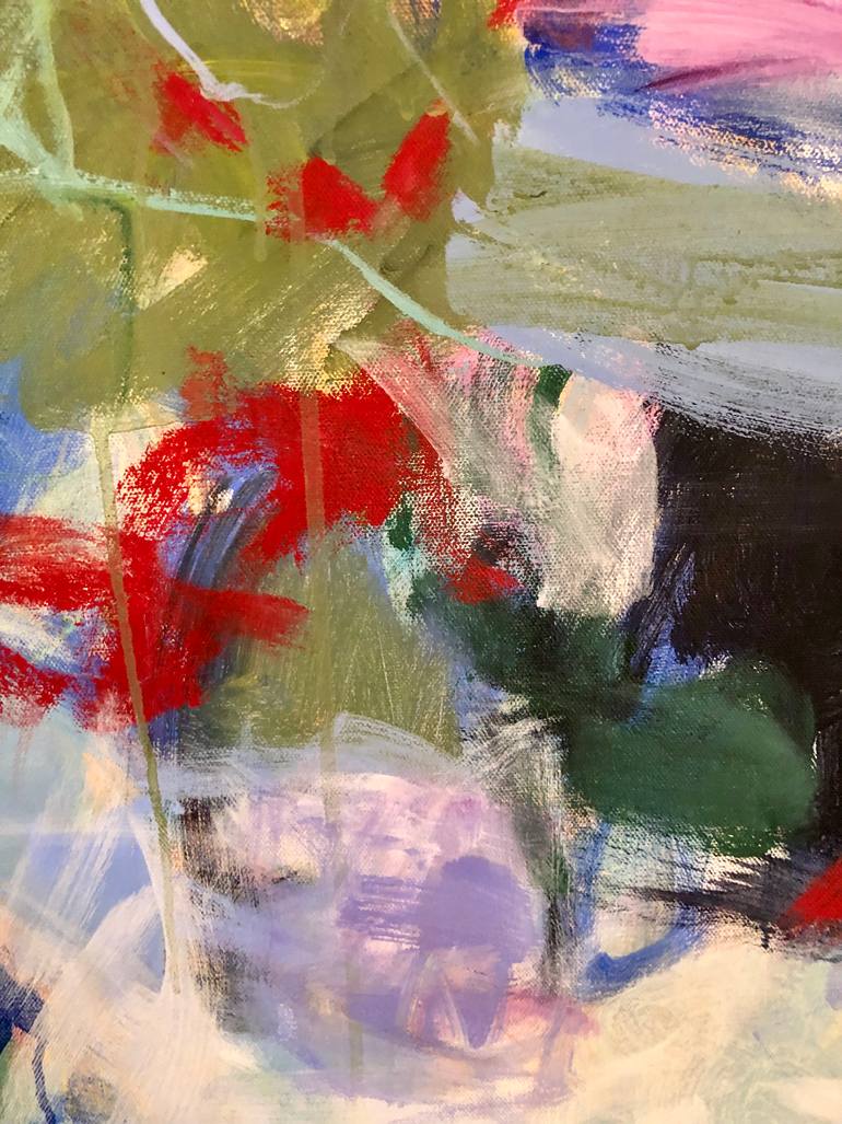 Original Abstract Expressionism Abstract Painting by Sandy Welch
