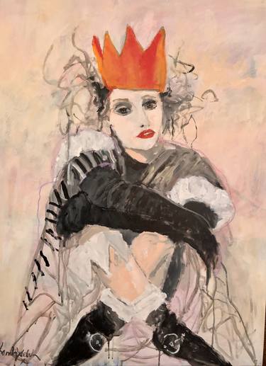 Print of Figurative Fashion Paintings by Sandy Welch