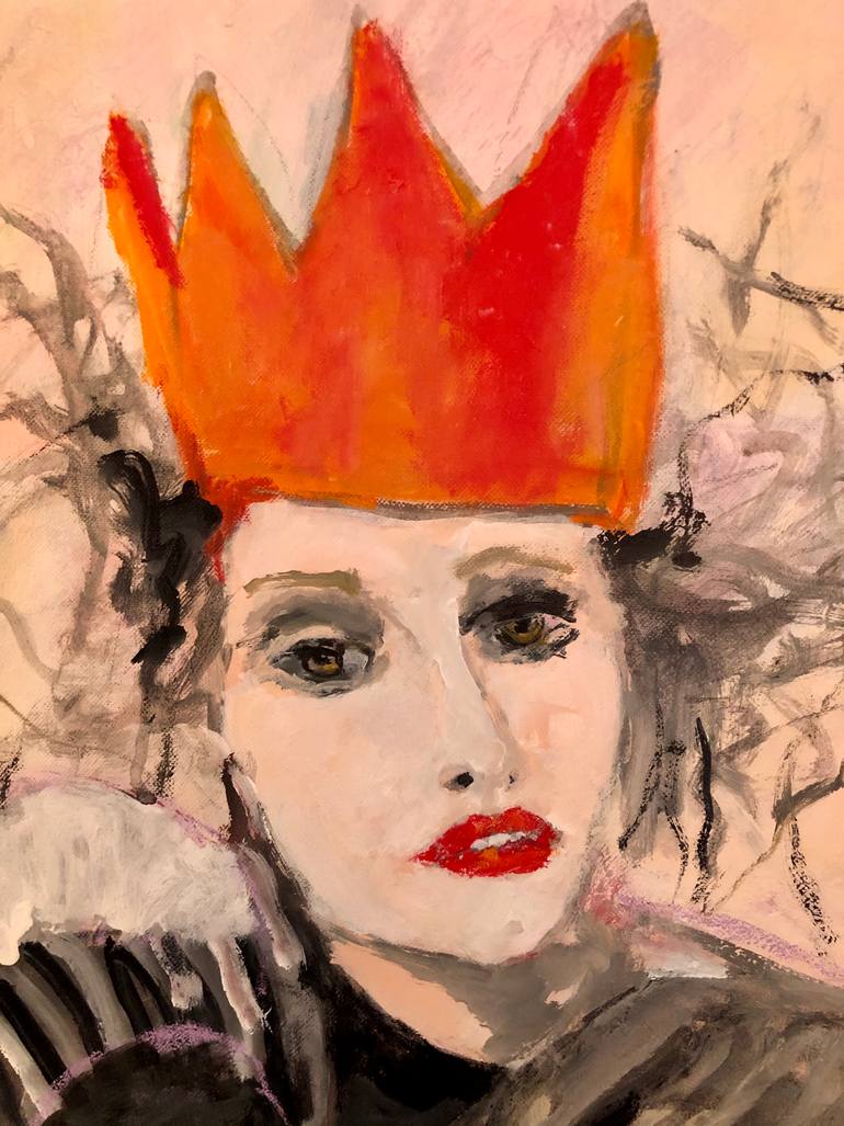 Original Figurative Fashion Painting by Sandy Welch