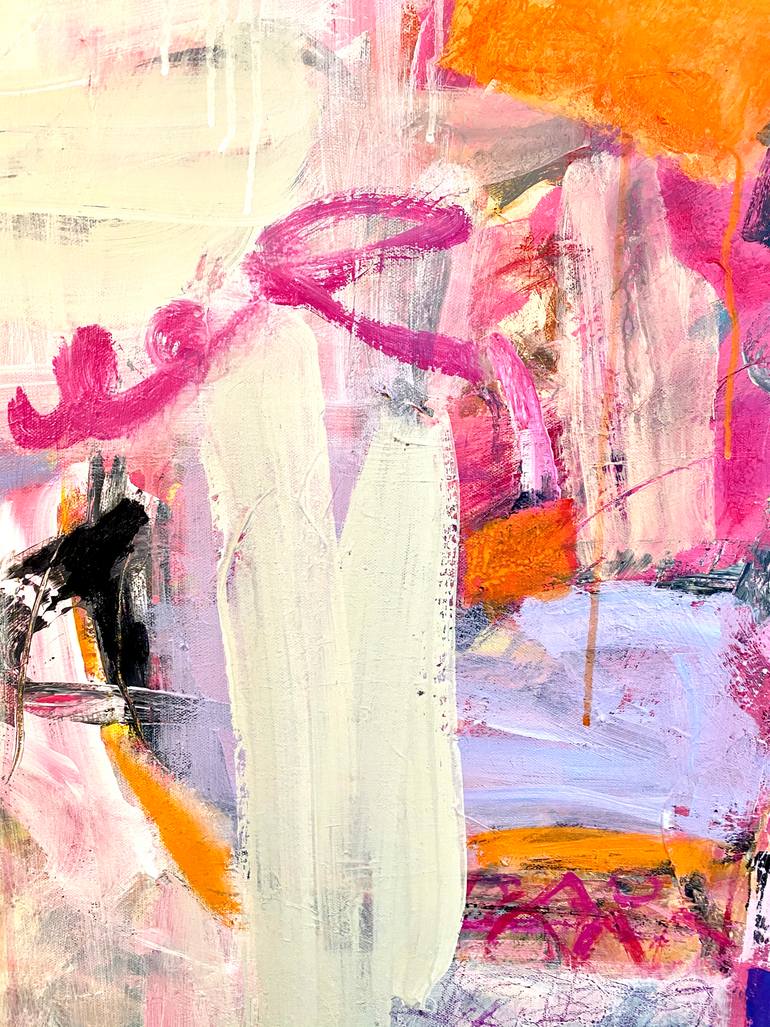 Original Abstract Expressionism Abstract Painting by Sandy Welch