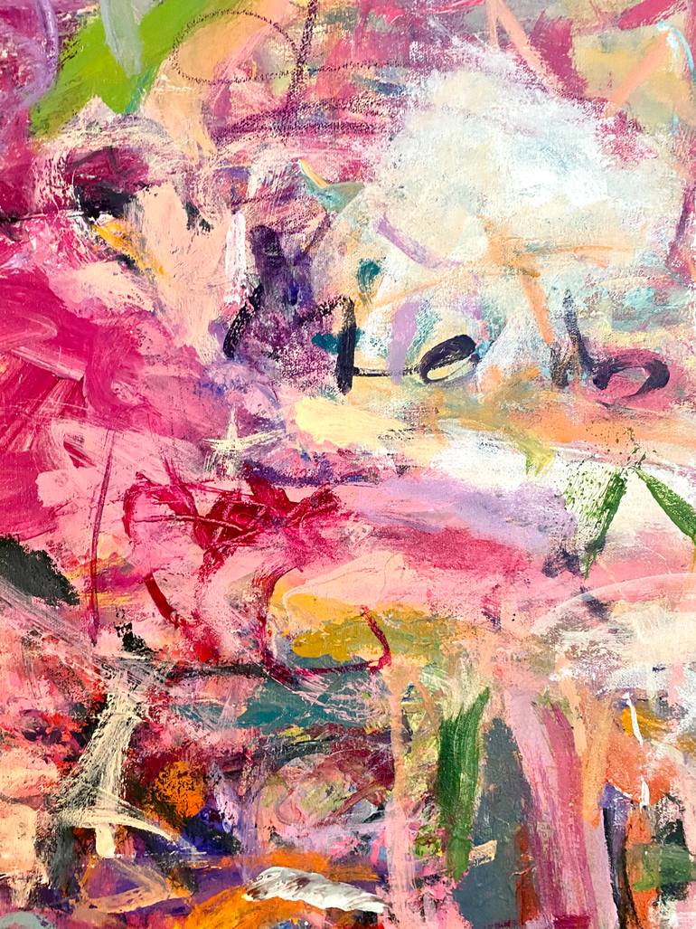 Original Abstract Expressionism Abstract Painting by Sandy Welch