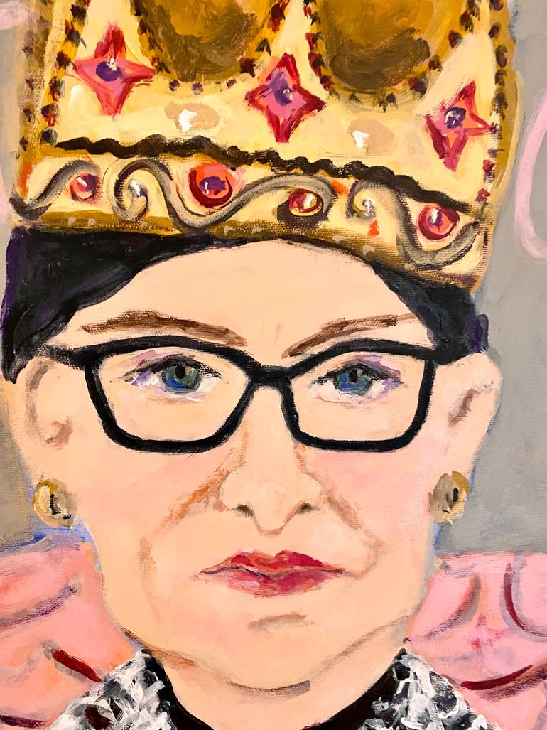 Original Figurative People Painting by Sandy Welch