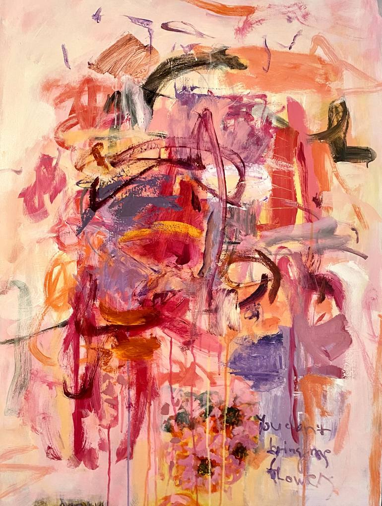 Print of Abstract Expressionism Abstract Paintings by Sandy Welch
