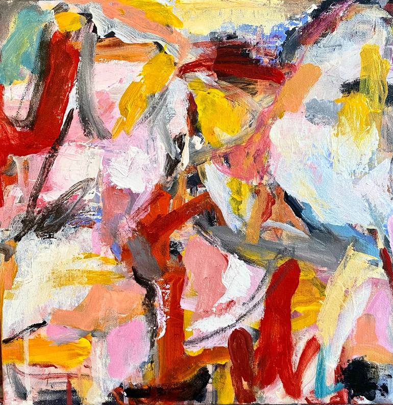 Print of Abstract Expressionism Abstract Paintings by Sandy Welch