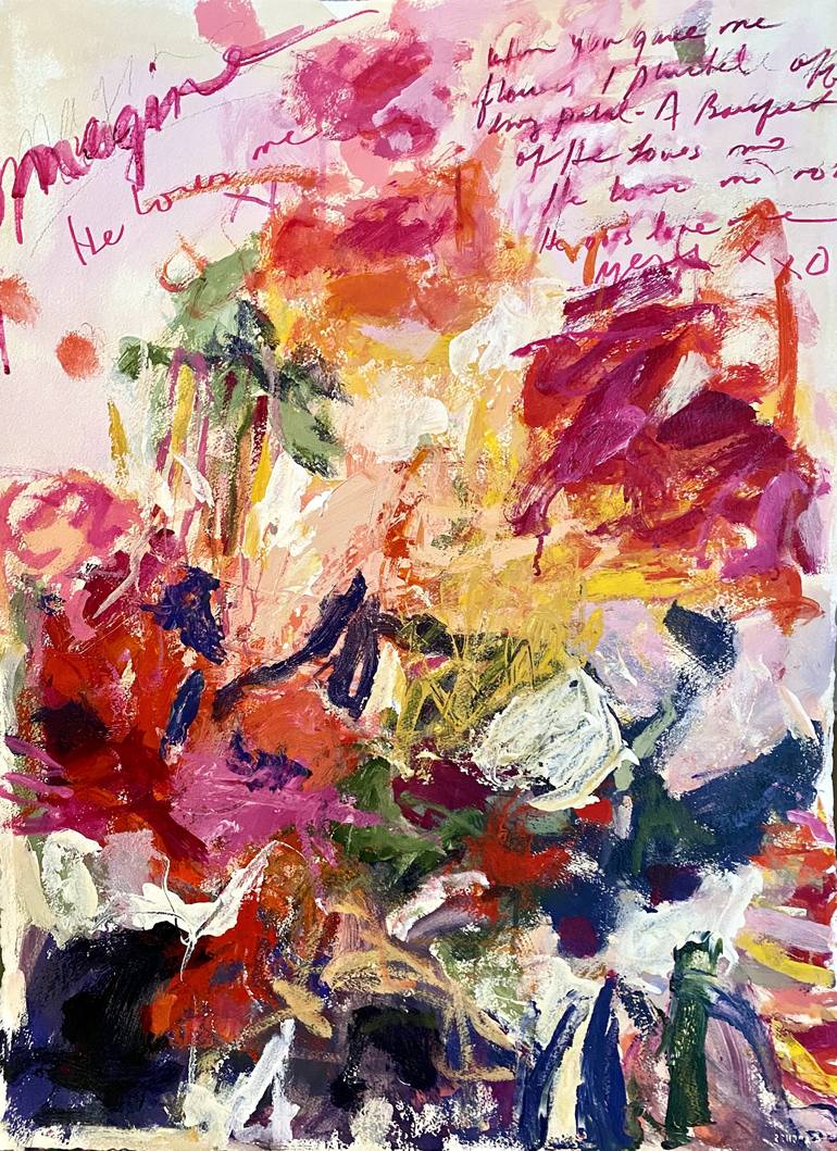 Print of Abstract Expressionism Abstract Paintings by Sandy Welch