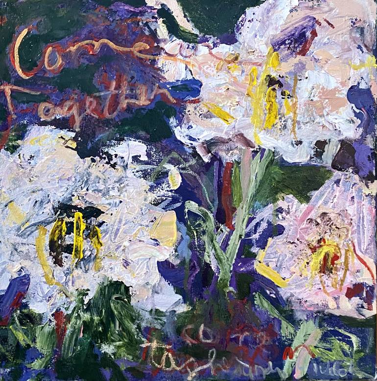 Print of Abstract Expressionism Abstract Paintings by Sandy Welch