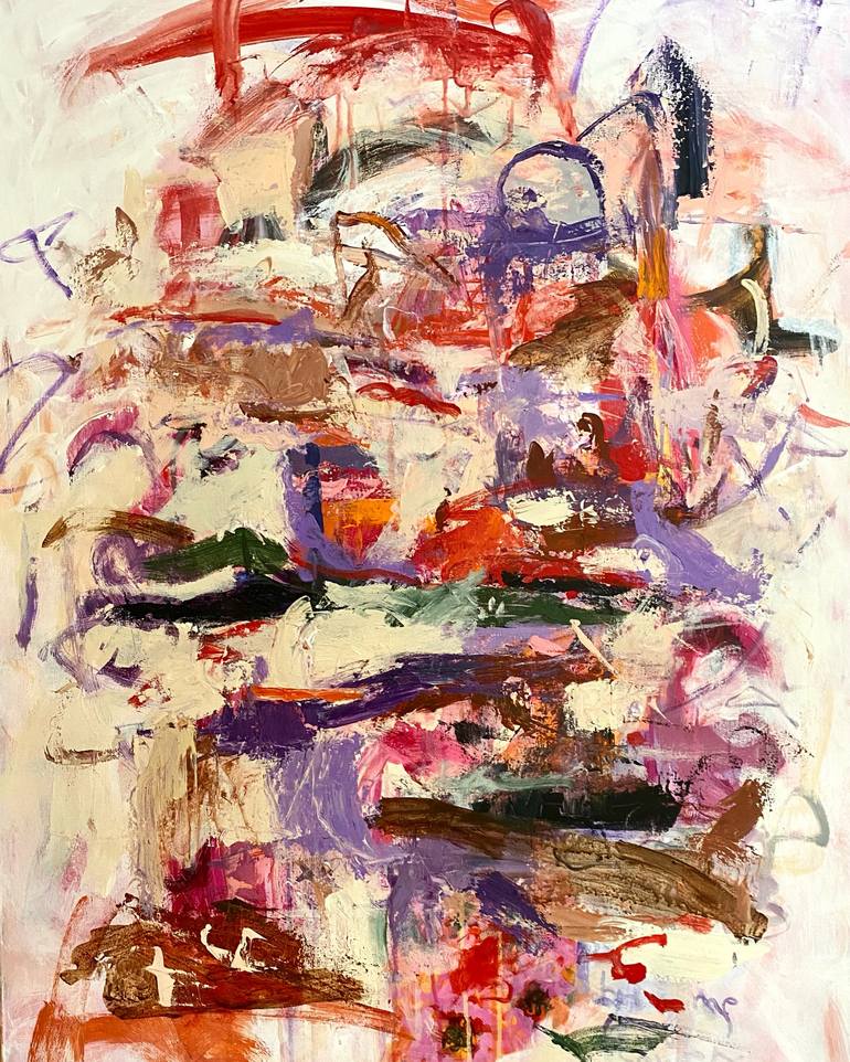 Print of Abstract Expressionism Abstract Paintings by Sandy Welch