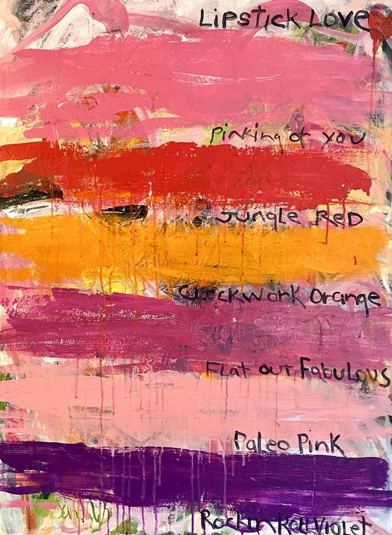 Print of Abstract Expressionism Abstract Paintings by Sandy Welch