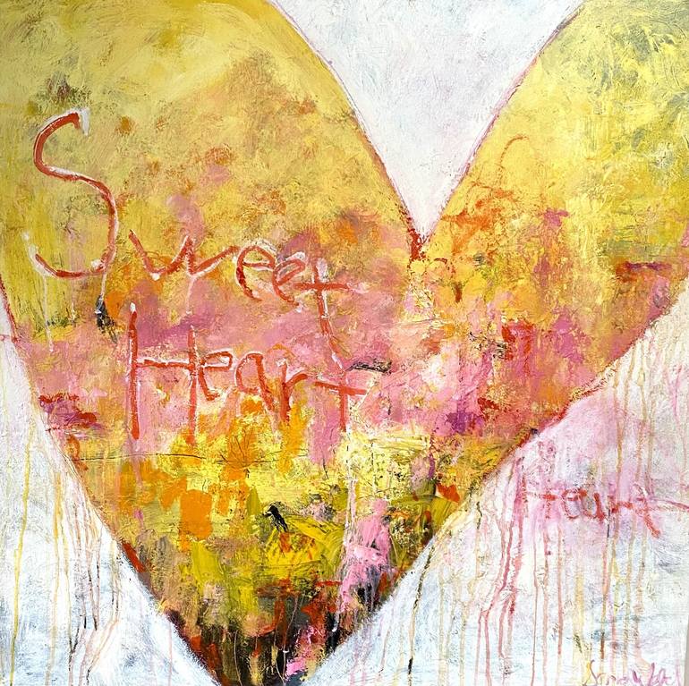 Print of Abstract Expressionism Abstract Paintings by Sandy Welch