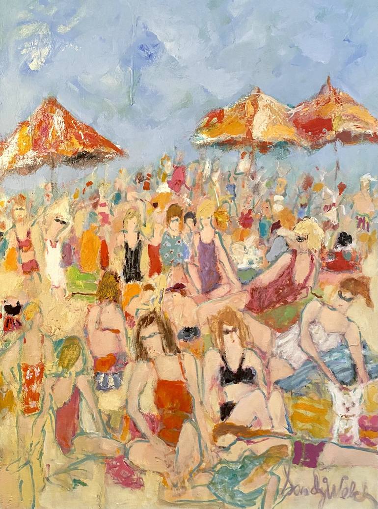 Print of Impressionism People Paintings by Sandy Welch