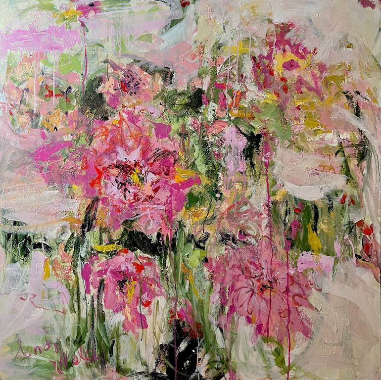 Original Abstract Expressionism Abstract Paintings by Sandy Welch