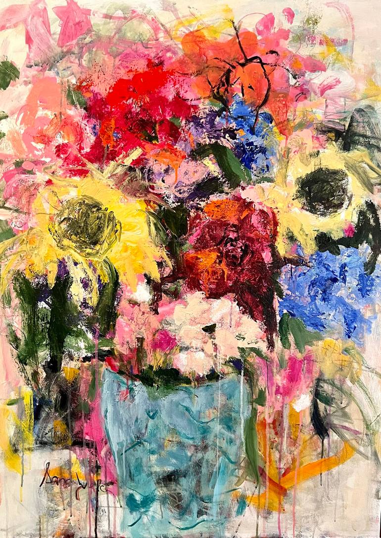 Original  Painting by sandy welch