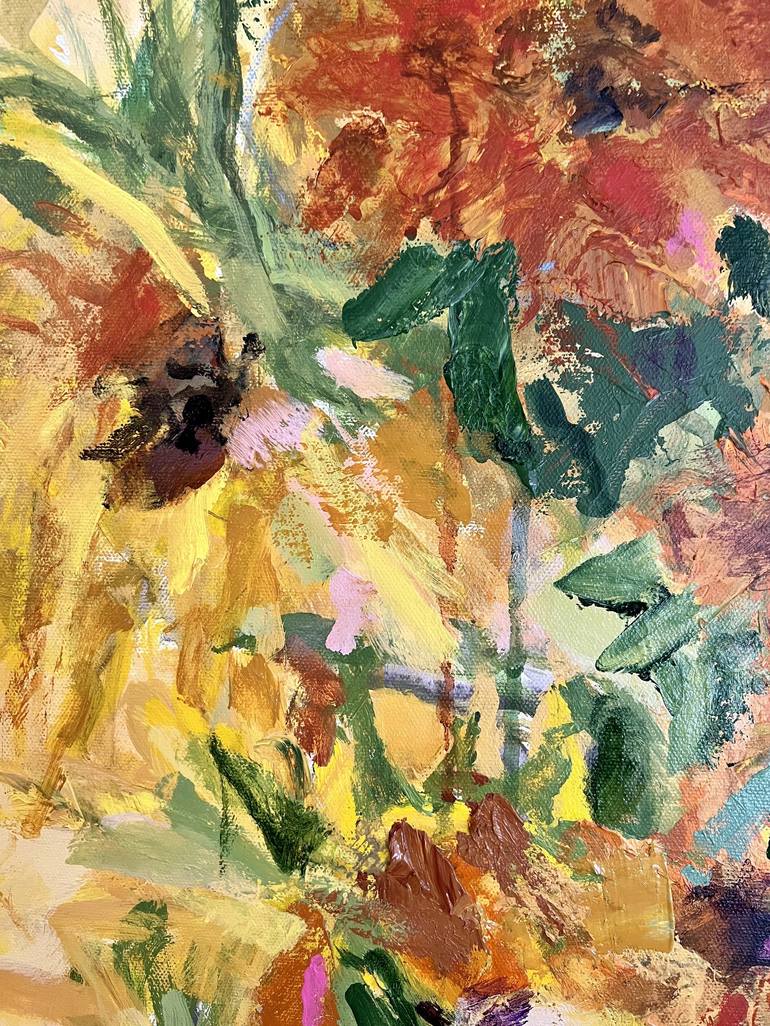 Original Impressionism Botanic Painting by Sandy Welch