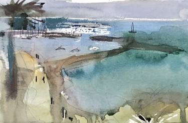 Original Impressionism Seascape Paintings by MARINA ANDREJEVA