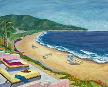 Original Impressionism Beach Paintings by Lisa Orr