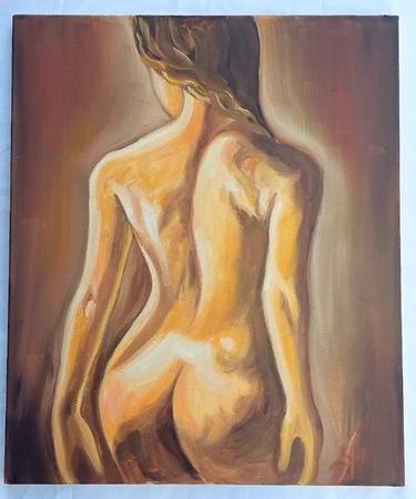 Original Figurative Nude Paintings by Anna Afanasieva