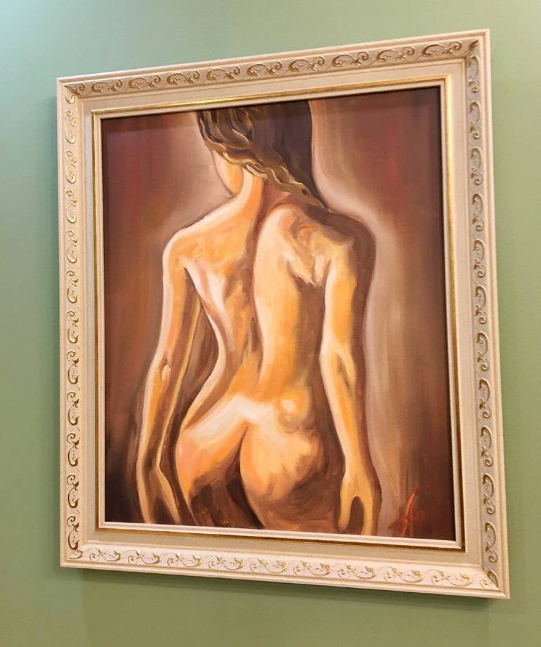 Original Nude Painting by Anna Afanasieva