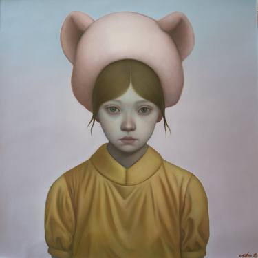 Original Realism People Paintings by Wenyi Zhu
