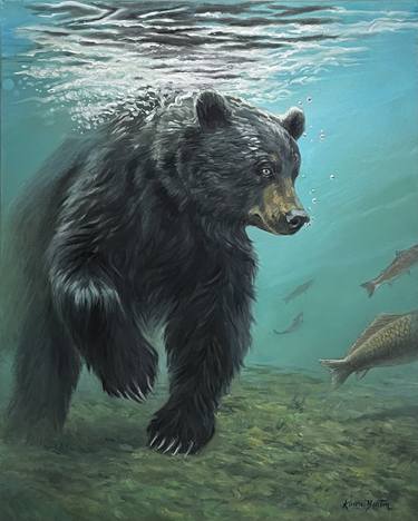 Original Realism Animal Paintings by Karen Barton