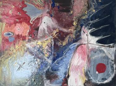 Original Abstract Expressionism Abstract Paintings by Diana Qian