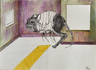 Print of Conceptual Animal Drawings by Leni Smoragdova