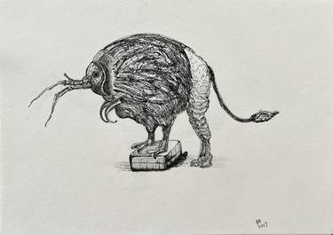 Original Animal Drawings by Leni Smoragdova