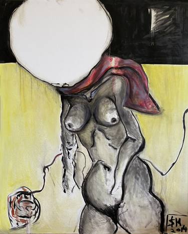 Print of Erotic Paintings by Leni Smoragdova