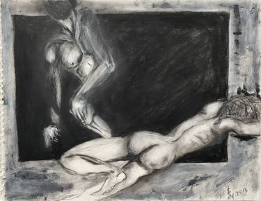 Original Erotic Drawings by Leni Smoragdova