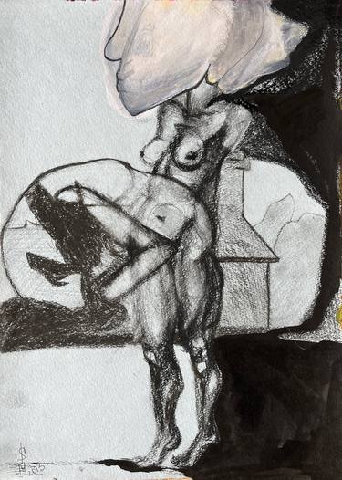 Original Conceptual Erotic Drawings by Leni Smoragdova