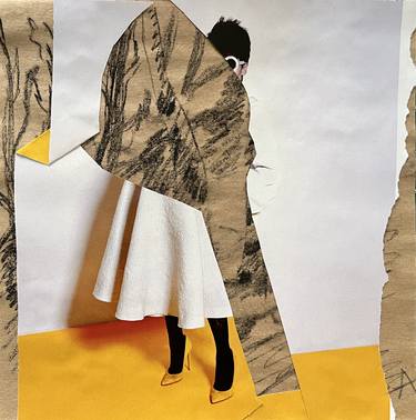 Original Conceptual Fashion Collage by Leni Smoragdova