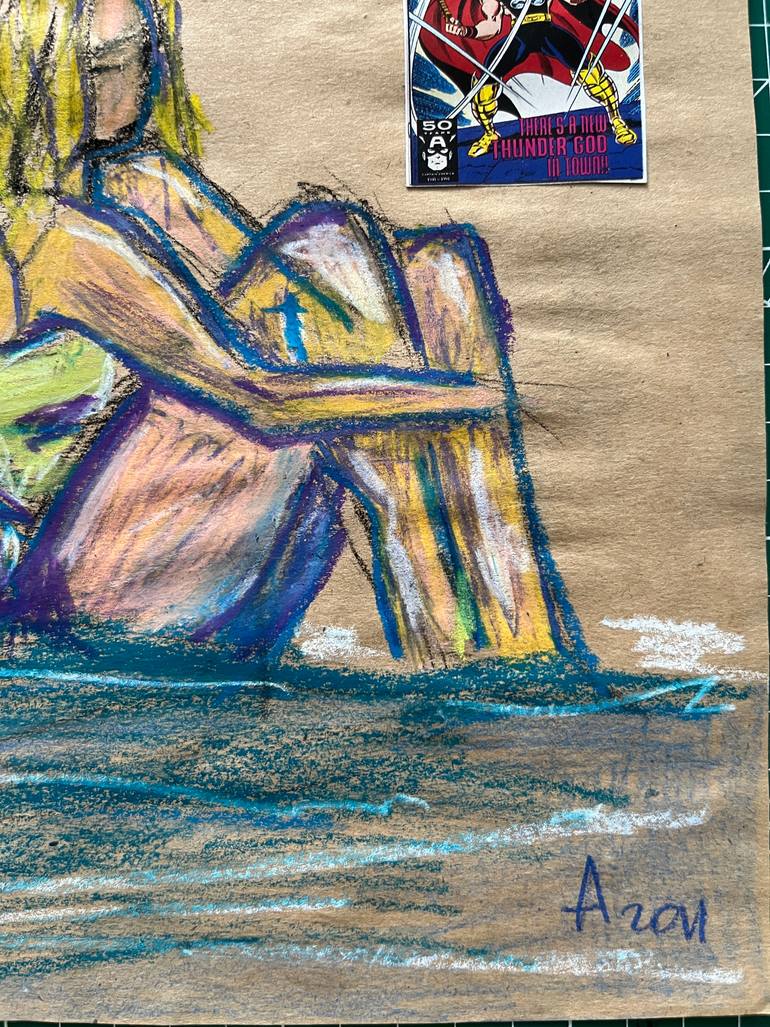 Original Conceptual Women Collage by Leni Smoragdova